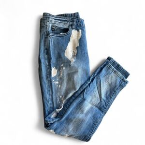 💰Michael Kors Distressed Acid Wash Jeans | Skinny